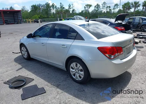 2012 Chevrolet Cruze Ls из США, поврежденный, VIN 1G1PC5SH9C7233658